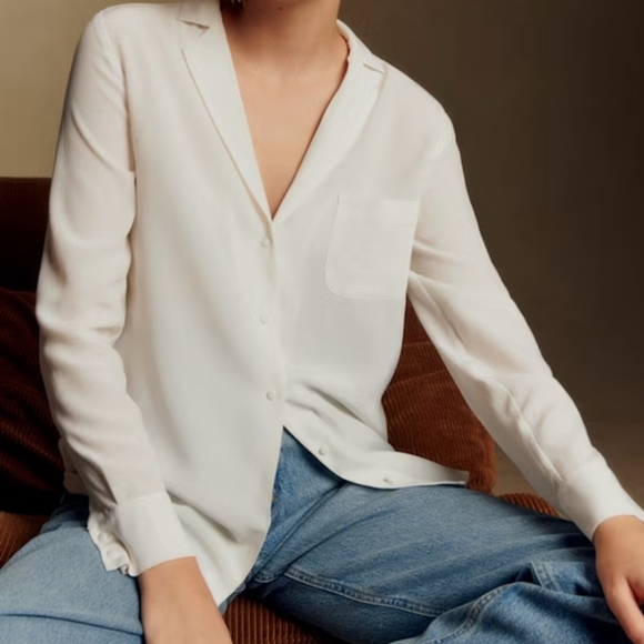 Sezane Tops - Sezane Cteam Button-Down Shirt